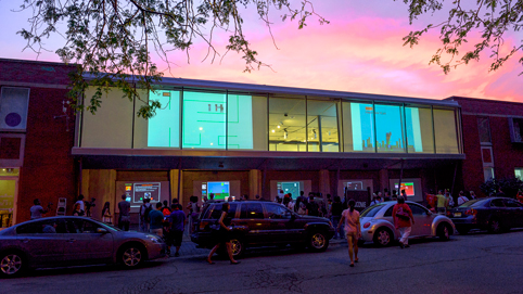 The Street Arcade, Sept 2, 2015, outside Hyde Park Art Center. Photo courtesy Robert Banke.