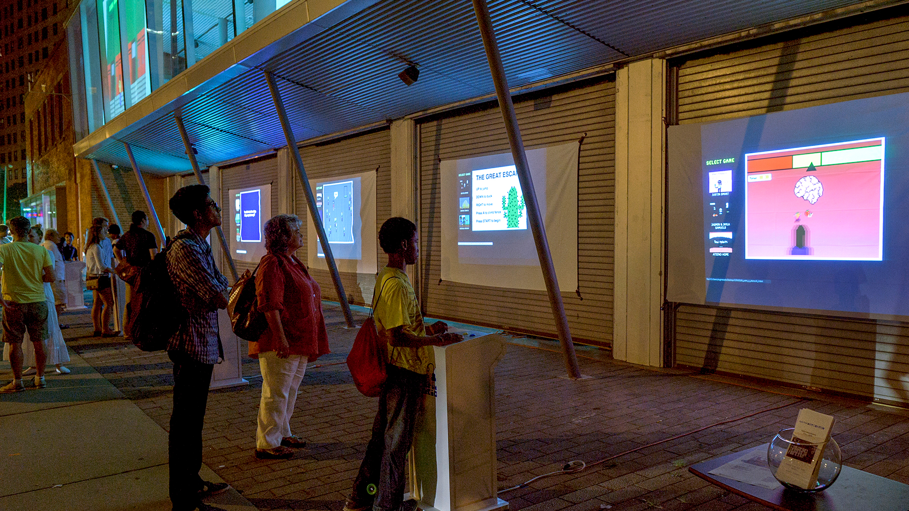 The Street Arcade event